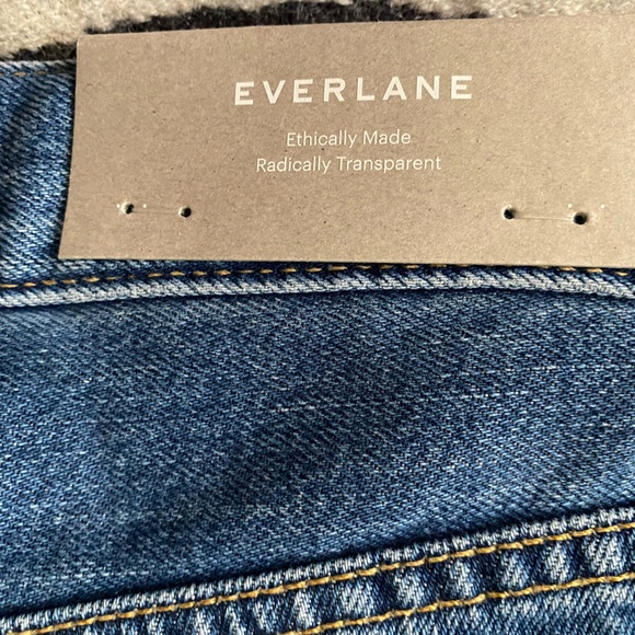 NWT Everlane Summer Slouch Jeans Organic Cotton size 28 - Picture 4 of 16